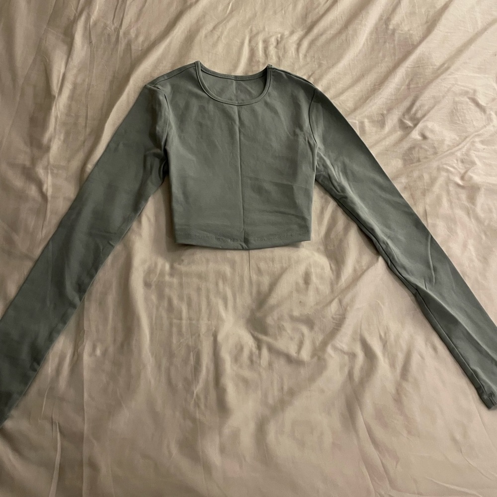 Crop top in mint